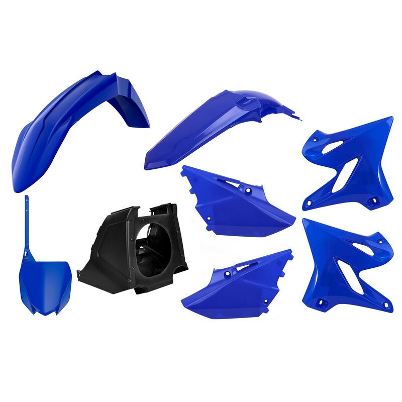 Kit plastiques POLISPORT couleur origine (2021) Yamaha YZ125/YZ250