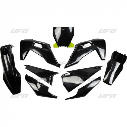 Kit plastiques UFO noir - Husqvarna TC/FC