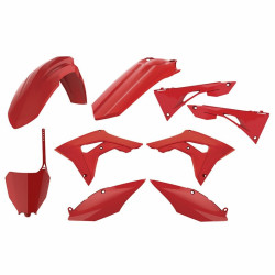 Kit plastiques POLISPORT rouge Honda CRF250R/450R - 1086091008