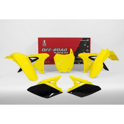 Kit plastique RACETECH couleur origine (2017) jaune/noir Suzuki RM-Z250 - 1088010001