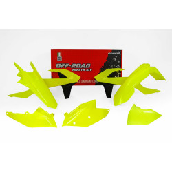 Kit plastique RACETECH jaune fluo KTM EXC/EXC-F - 1087980001