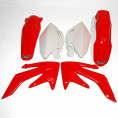 Kit plastique UFO couleur origine rouge/blanc Honda CRF250R