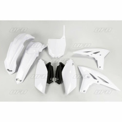 Kit plastique UFO blanc Yamaha YZ250F