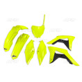 Kit plastique UFO jaune fluo Honda CRF450R/RX