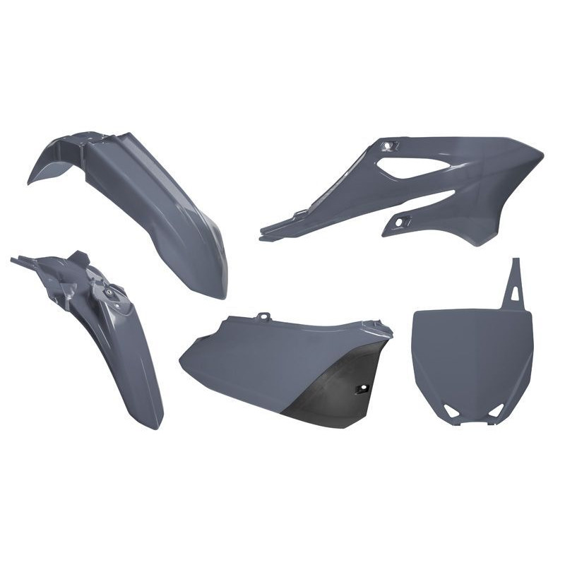 Kit plastiques RACETECH - Quantum Grey Yamaha YZ85