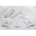 Kit plastique UFO blanc Yamaha YZ125/250