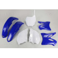 Kit plastique UFO couleur origine bleu/blanc Yamaha YZ125/144/250