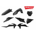 Kit plastiques POLISPORT noir KTM SX/SX-F