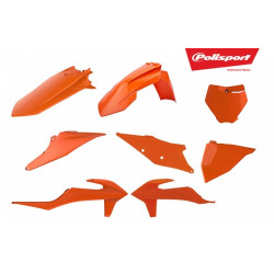 Kit plastiques POLISPORT orange KTM SX/SX-F