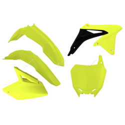 Kit plastique RACETECH jaune fluo Suzuki RM-Z450 - 1088006001