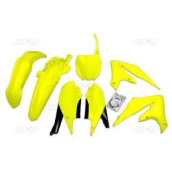 Kit plastique UFO jaune fluo Yamaha YZ450F