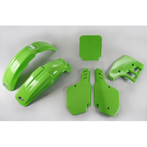 Kit plastique UFO vert - Kawasaki KX125