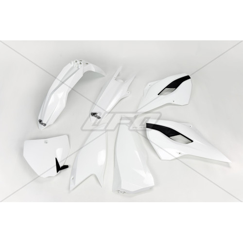 Kit plastique UFO couleur origine (2014) blanc/noir Husqvarna