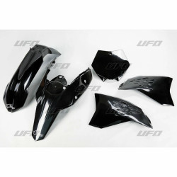 Kit plastique UFO noir KTM