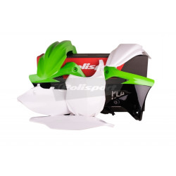 Kit plastique POLISPORT couleur origine Kawasaki KX450F