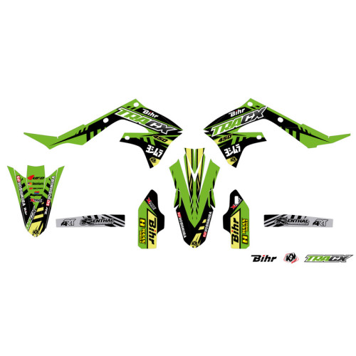 Kit plastique & déco UFO couleur origine Kawasaki KX450 - 3032069