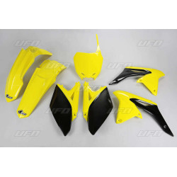 Kit plastique UFO couleur origine jaune/noir Suzuki RM-Z250 - 1087724004