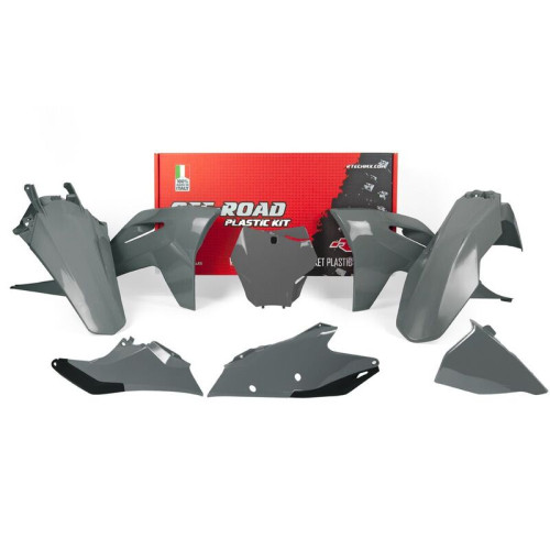 Kit plastiques RACETECH - Quantum Grey Gas Gas