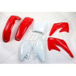 Kit plastique UFO couleur origine rouge/blanc Honda CRF450R - 1086941001