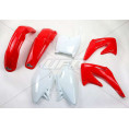 Kit plastique UFO couleur origine rouge/blanc Honda CRF450R