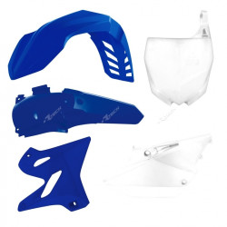 Kit plastique RACETECH couleur origine bleu/blanc Yamaha YZ125/250 - 1088024001