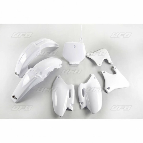 Kit plastiques UFO couleur origine blanc (98) Yamaha YZ400F - 1087907002