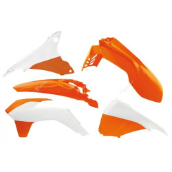 Kit plastique RACETECH couleur origine (15-16) orange/blanc KTM - 1087987001