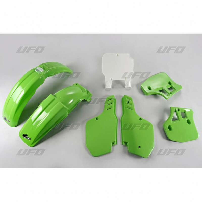 Kit plastique UFO couleur origine Kawasaki KX250