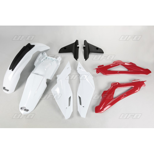 Kit plastique UFO couleur origine blanc/rouge/gris Husqvarna TC250 - 1087050001