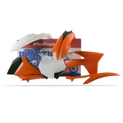 Kit plastique POLISPORT couleur origine KTM - 1086171002