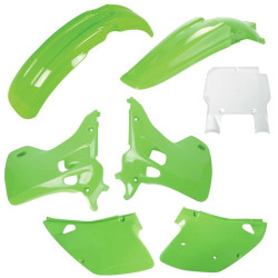 Kit plastiques POLISPORT couleur origine - Kawasaki KX 125/250 - 1120682001