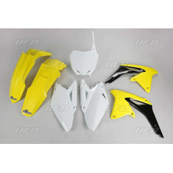 Kit plastique UFO couleur origine jaune/noir/blanc Suzuki RM-Z450 - 1087725003