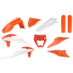 Kit plastiques POLISPORT - couleur origine KTM/Husqvarna EXC/EXC-F TE/FE - 1120232001