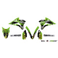 Kit plastique & déco UFO couleur origine Kawasaki KX85