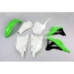 Kit plastique & déco UFO couleur origine Kawasaki KX85