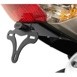 Support de plaque R&G RACING noir avec passage de roue Yamaha T-Max 500 - 1082868001