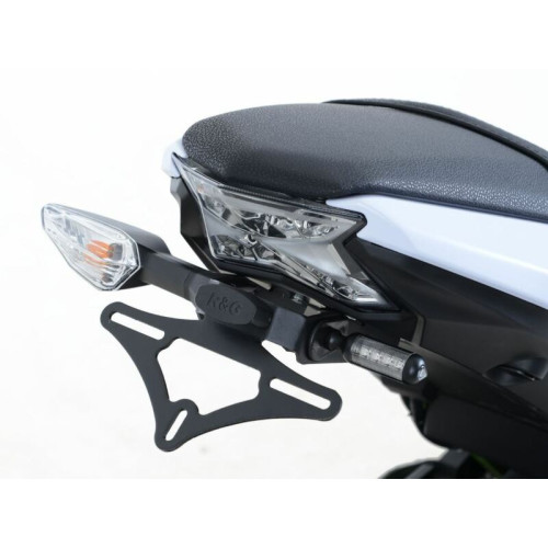 Support de plaque R&G RACING noir Kawasaki Z650 - 1082982001