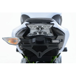 Support de plaque R&G RACING noir Kawasaki Z650