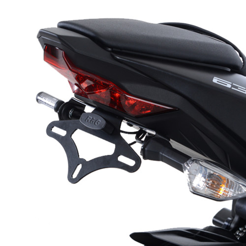 Support de plaque R&G RACING noir Kawasaki ZX636 - 1083029001