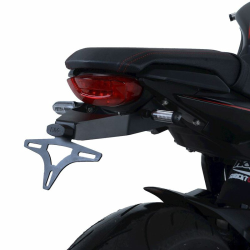 Support de plaque R&G RACING noir Honda CB650R - 1083031001