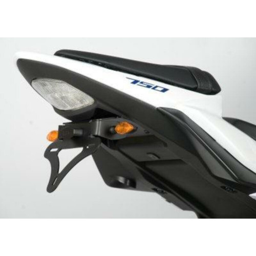 Support de plaque R&G RACING noir Suzuki GSR 750 - 1082880001