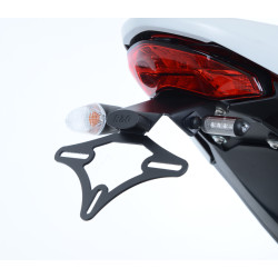 Support de plaque R&G RACING noir Ducati Monster 797 - 1082996001