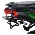 Support de plaque R&G RACING noir Kawasaki H2 SX