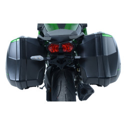 Support de plaque R&G RACING noir Kawasaki H2 SX