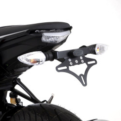 Support de plaque R&G RACING noir - Yamaha MT-125 - 1109109