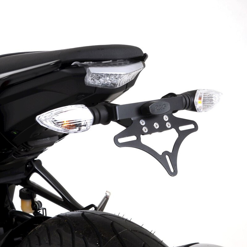 Support de plaque R&G RACING noir - Yamaha MT-125