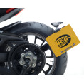 Support de plaque R&G RACING noir Ducati X Diavel