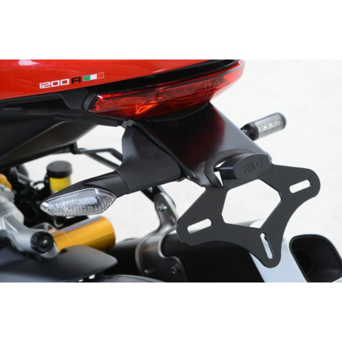 Support de plaque R&G RACING noir Ducati Monster 1200R - 1082956001