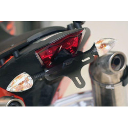 Support de plaque R&G RACING noir KTM 690 Duke/Supermoto - 1082828001