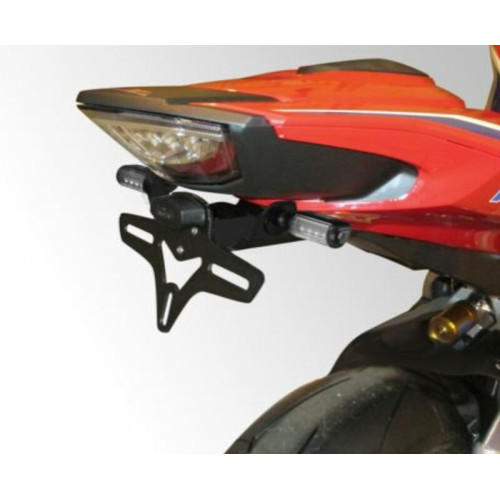 Support de plaque R&G RACING noir Honda CBR1000RR - 1082985001